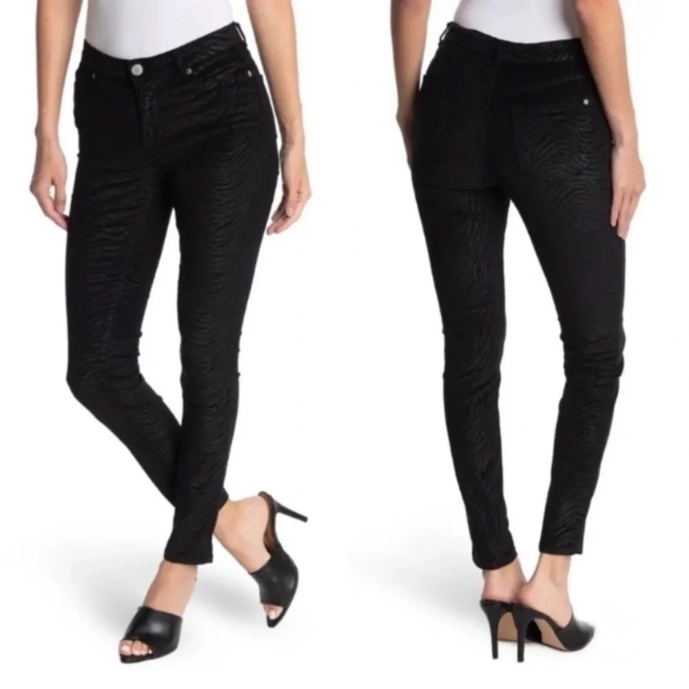 Ted Baker Black Tiger Skinny Pants - Picture 1 of 7